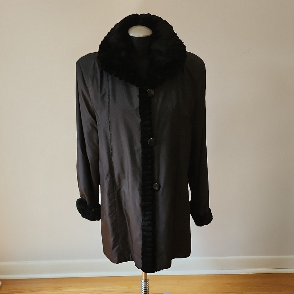 Elegant Black Women's Coat
